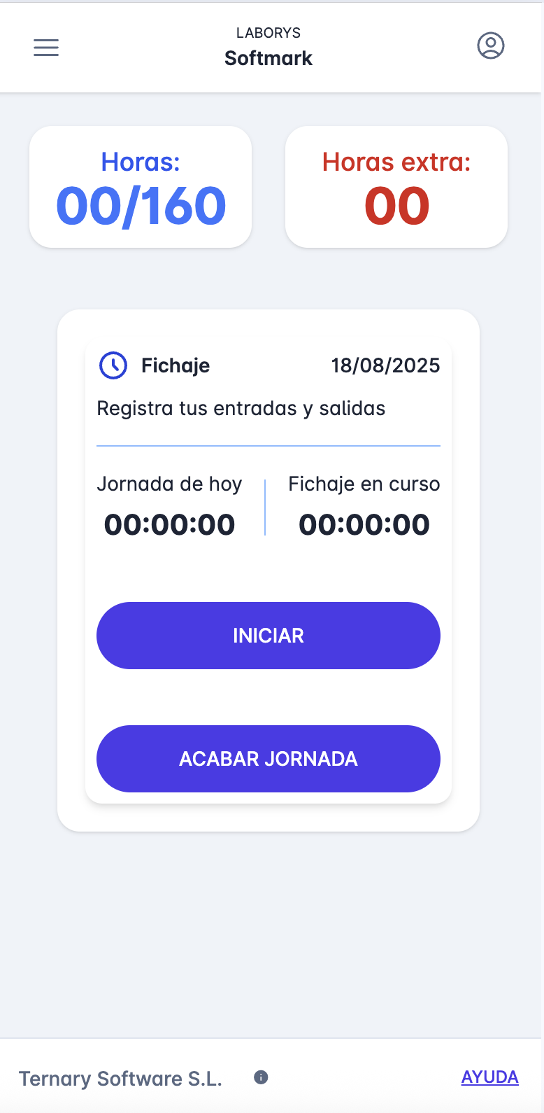 App de Control horario
